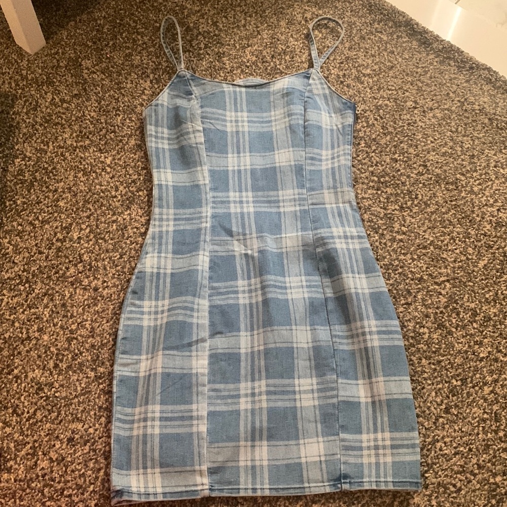 denim dress